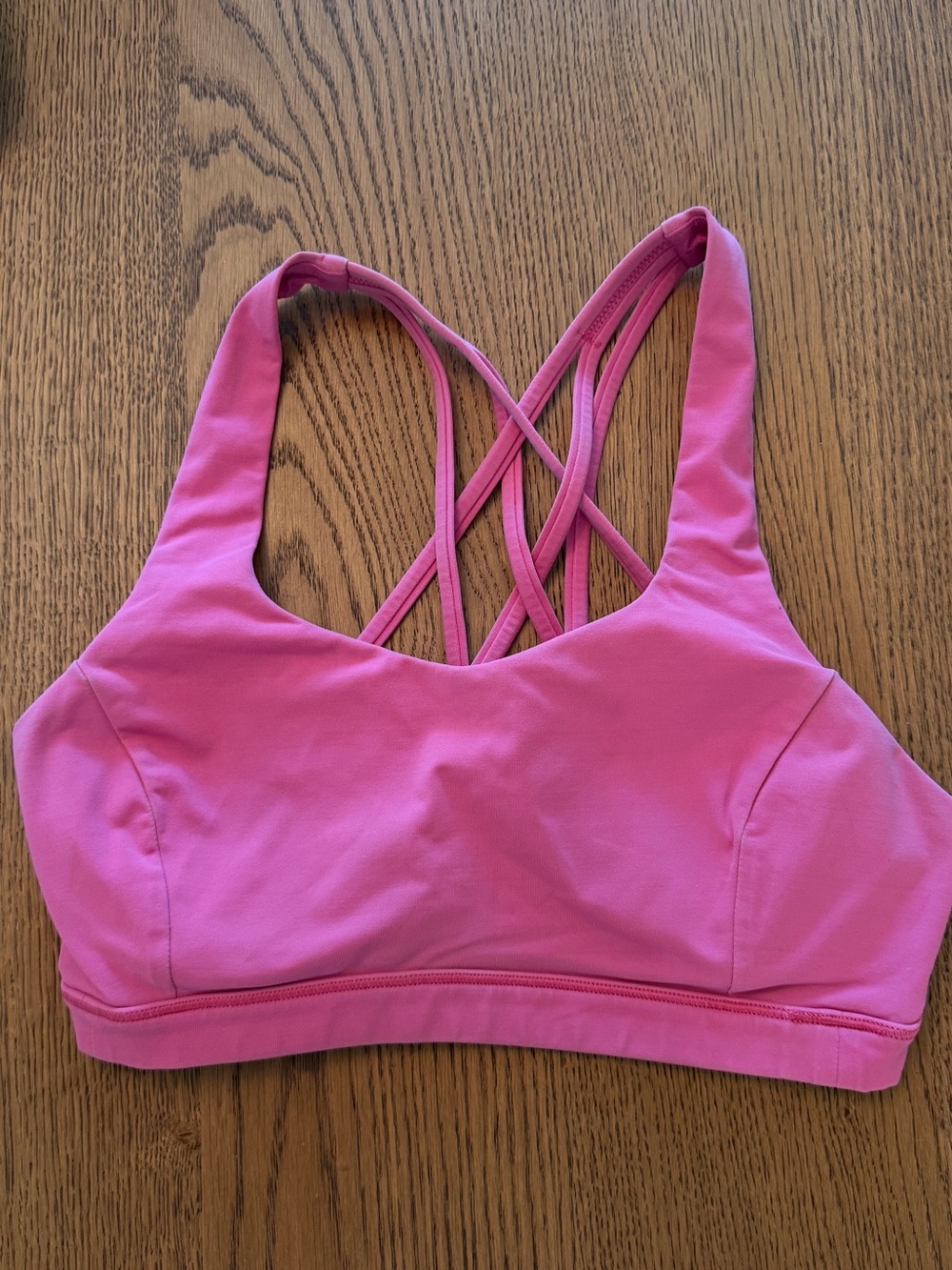 lululemon athletica Pink Strappy Sports Bra